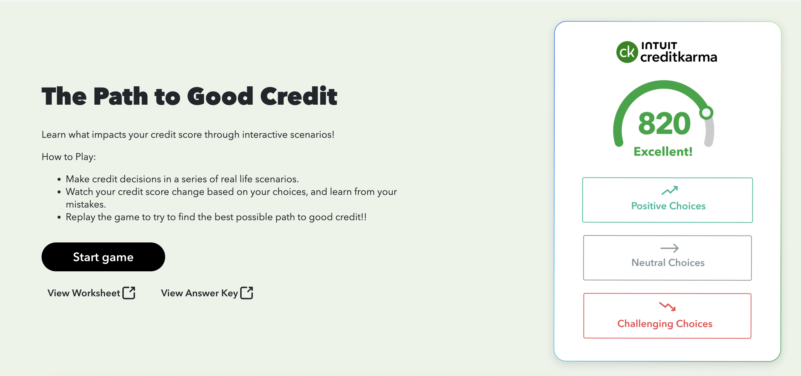 Path to Good Credit 1